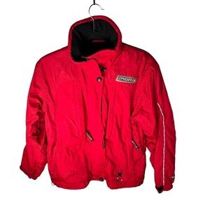 SPYDER Entrant GII Red Ski Snowboard Winter Snow Jacket Shell Size 8